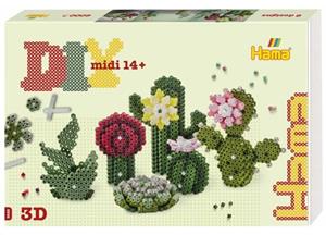 Hama Perlen HAMA Art 3622 Geschenkbox Kakteen mehrfarbig