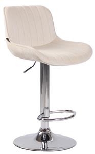 KantoormeubelenPlus Barkruk Mandal Velvet C, Crème