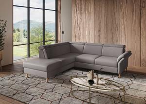 Home affaire Hoekbank Calypso L-vorm met relaxfunctie motorisch in bank 2,5-zits
