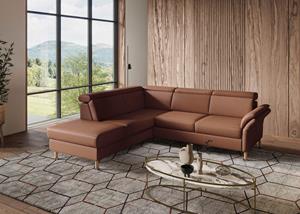 Home affaire Hoekbank Calypso L-vorm met relaxfunctie motorisch in bank 2,5-zits