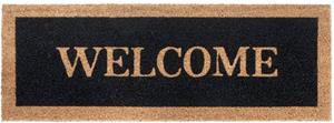 HANSE Home Fußmatte Mix Mats Kokos Welcome Border, , rechteckig, Höhe: 15 mm, Schmutzfangmatte, pflegeleicht, robust, UV-Beständig, wasserfest
