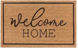 HANSE Home Fußmatte Mix Mats Kokos Welcome Home, , rechteckig, Höhe: 15 mm, Schmutzfangmatte, pflegeleicht, robust, UV-Beständig, wasserfest
