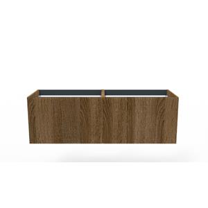 Arcqua Ridge Onderkast - 70x45.5x45cm - 1 lades - push to open - mdf gefolied - oak cafe ONK507474