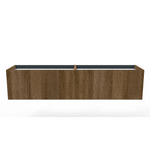 Arcqua Ridge Onderkast - 100x45.5x45cm - 1 lades - push to open - mdf gefolied - oak cafe ONK503164