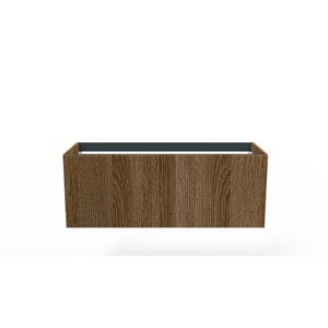 Arcqua Ridge Onderkast - 120x45.5x45cm - 1 lades - push to open - mdf gefolied - oak cafe ONK508247