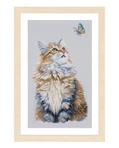 Lanarte Diamond painting Waldkatze