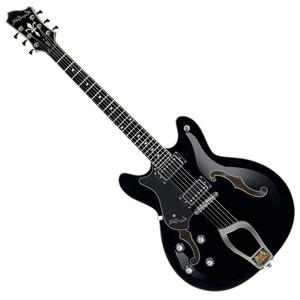 Hagström Viking Left Handed Black Gloss