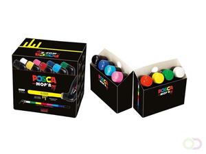 Posca MOP'R paintmarker PCM-22, doos van 8 stuks, assorti