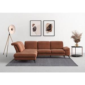 sit&more Hoekbank Cabana L-vorm Ottomane, naar keuze met zitdiepte, armleuning- en hoofdeinde