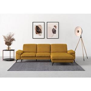 sit&more Hoekbank Cabana L-vorm Récamier, naar keuze met zitdiepte, armleuning en hoofdeinde