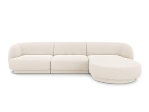 Hoekbank Miley rechts bouclé | Micadoni Home