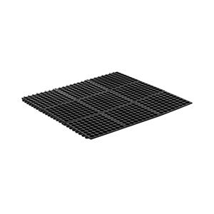 Ulsonix ring rubber mat - {{net_length}} x {{net_width}} x {{net_height}} cm - zwart