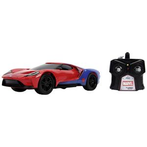 jadatoys JADA TOYS 253226002 Marvel Spider-Man RC 2017 Ford GT 1:16 RC modelauto voor beginners Elektro Sportwagen