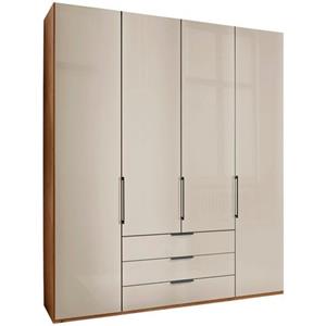 WIEMANN Drehtürenschrank Monaco mit Glasfront sowie hochwertigen Beschlägen inkl. Dämpfung