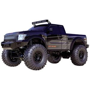 Amewi Dirt Climbing PickUp 1:10 Brushed RC auto Elektro Crawler 4WD RTR 2,4 GHz Incl. accu en lader, Met lichteffect, Incl. batterijen