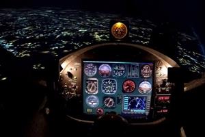 Papermoon Fototapete Cockpit, Vliestapete, hochwertiger Digitaldruck, inklusive Kleister