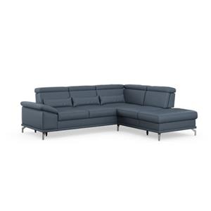 sit&more Hoekbank Cabrio L-vorm, met zitdiepteverstelling, arm- en hoofdsteunverstelling