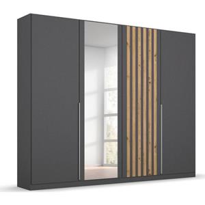 rauch Draaideurkast Kledingkast kast garderobe garderobekast LAMELLA elegante lamellenplaat in 3d akoestisch paneel uiterlijk made in germany