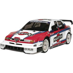 Tamiya TT-02 Alfa Romeo 155 Martini Brushed 1:10 RC Modellauto Elektro Straßenmodell Allradantrieb