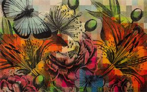 wash+dry by Kleen-Tex Teppich "Magic Garden", rechteckig