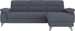 sit&more Hoekbank Astoria L-vorm naar keuze met motorische relaxfunctie