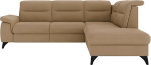 sit&more Hoekbank Astoria L-vorm naar keuze met motorische relaxfunctie
