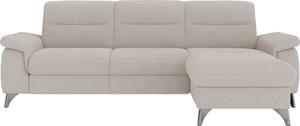sit&more Hoekbank Astoria L-vorm naar keuze met motorische relaxfunctie