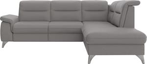 sit&more Hoekbank Astoria L-vorm naar keuze met motorische relaxfunctie