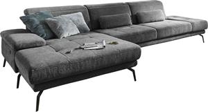 Die Planbar Ecksofa MP-IN20126, mit Kopfteilverstellung, optional Sitztiefenverstellung und mehr