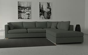 Guido Maria Kretschmer Home&Living Ecksofa Arles, in diversen Stoffqualitäten, im Baumwoll-/Leinenmix, mit Eichenbeinen