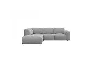FLEXLUX Hoekbank Lucera, super comfortabel door hoogwaardige zitconstructie met koudschuim