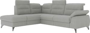 sit&more Hoekbank Astoria L-vorm naar keuze met motorische relaxfunctie