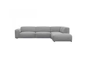 FLEXLUX Hoekbank Lucera, super comfortabel door hoogwaardige zitconstructie met koudschuim