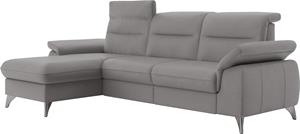 sit&more Hoekbank Astoria L-vorm naar keuze met motorische relaxfunctie