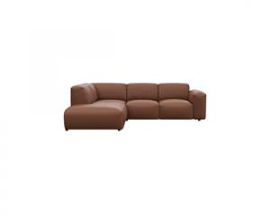 FLEXLUX Hoekbank Lucera, super zitcomfort door koudschuim in de zitting, L-vorm