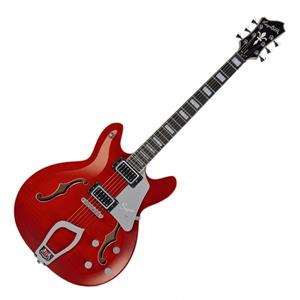 Hagström Super Viking Wild Cherry Transparent