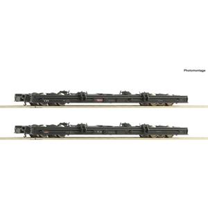 Roco 34068 H0e 2er-Set H0e-Rollwagen der CSD