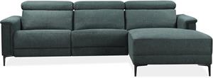 Places Of Style Ecksofa Lund, (1 St.), Relaxfunktion manuell oder elektrisch und Kopfteilverstellung