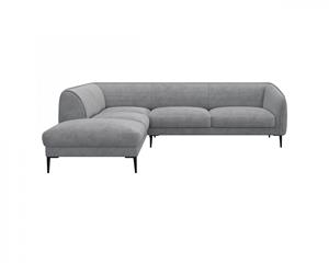 FLEXLUX Hoekbank Belle designbank, L-vorm, BxD 268x209 cm Scandinavisch design, in een sublieme verwerking