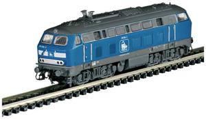 MiniTrix 16824 N diesellocomotief 218 054-3 van de pers