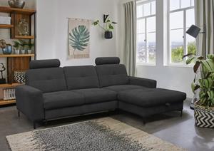 Alina Ecksofa, Inklusive Nackenstützen, Breite 254 cm