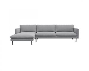 FLEXLUX Hoekbank Bolzano, elegant en comfortabel, L-vorm Zitting van koudschuim & stalen vering, losse zit- en rugkussens
