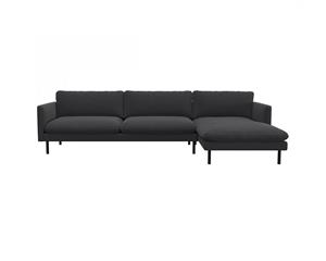 Flexlux Ecksofa Bolzano, Skandinavisches Design, In hochwertiger Verarbeitung