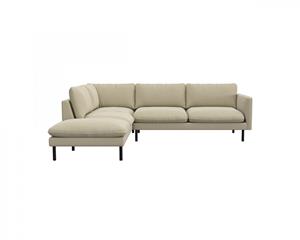 Flexlux Ecksofa Bolzano, Skandinavisches Design, In hochwertiger Verarbeitung