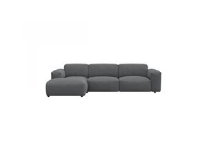 Flexlux Ecksofa Lucera, Skandinavisches Design, In hochwertiger Verarbeitung