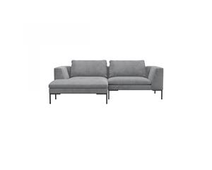 FLEXLUX Hoekbank Loano, super comfortabel zitcomfort door koudschuim in de zitting, L-vorm