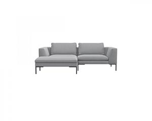 FLEXLUX Hoekbank Loano, super comfortabel zitcomfort door koudschuim in de zitting, L-vorm