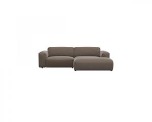 Flexlux Ecksofa Lucera, Skandinavisches Design, In hochwertiger Verarbeitung