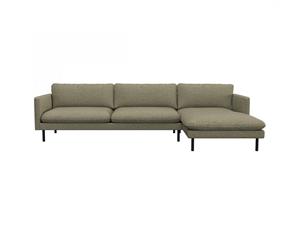 Flexlux Ecksofa Bolzano, Skandinavisches Design, In hochwertiger Verarbeitung