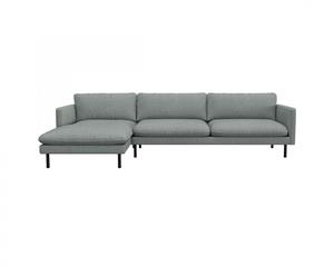 FLEXLUX Hoekbank Bolzano, elegant en comfortabel, L-vorm Zitting van koudschuim & stalen vering, losse zit- en rugkussens